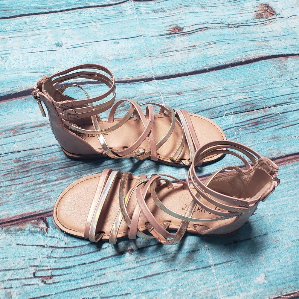 Cat & Jack Strappy Sandals Size 13